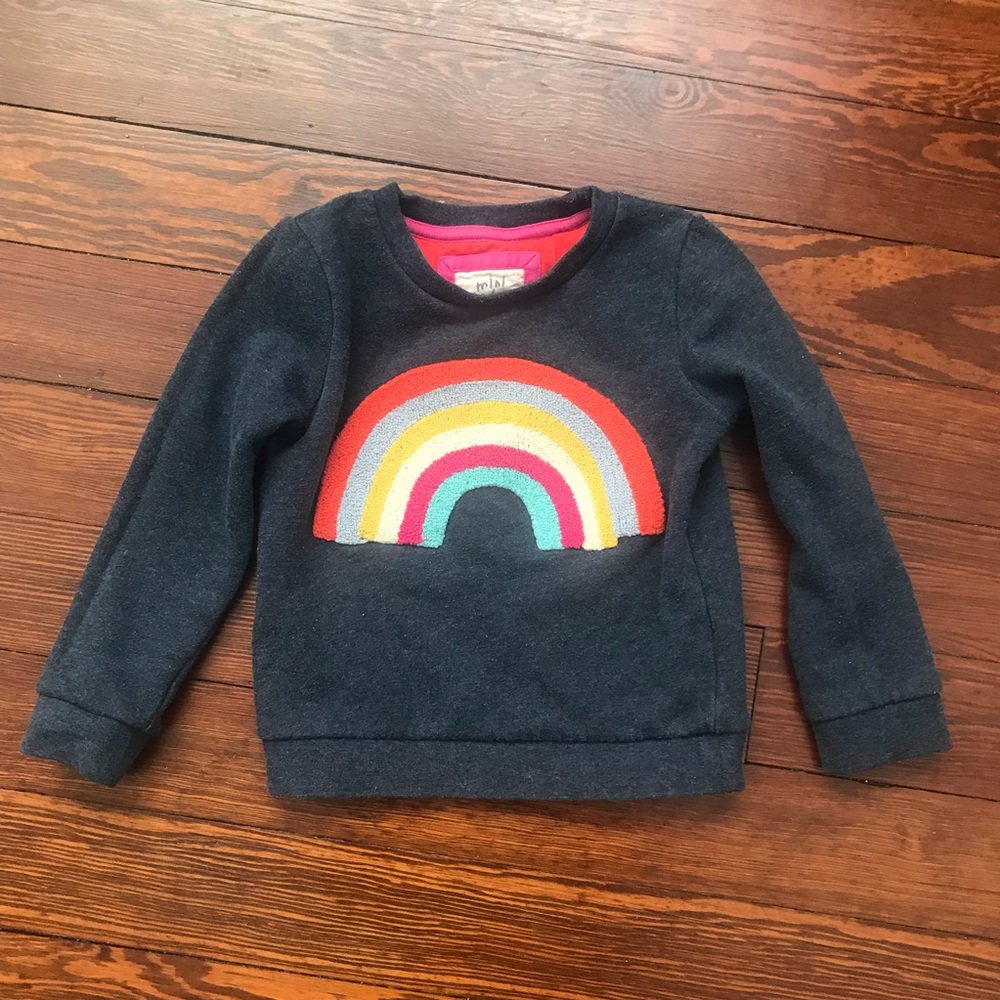 Mini Boden  🌈 sweatshirt